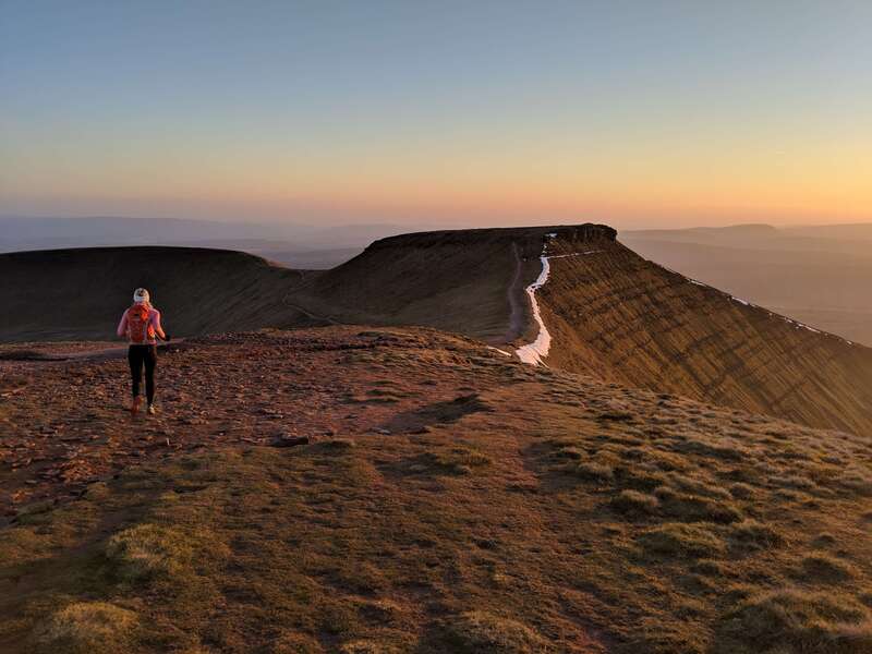 Fell running in the Brecon Beacons