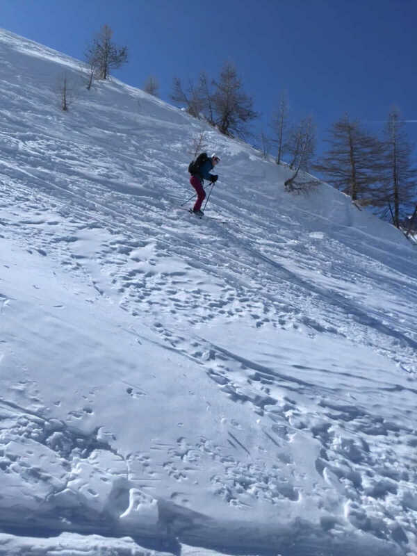 Ski touring in France